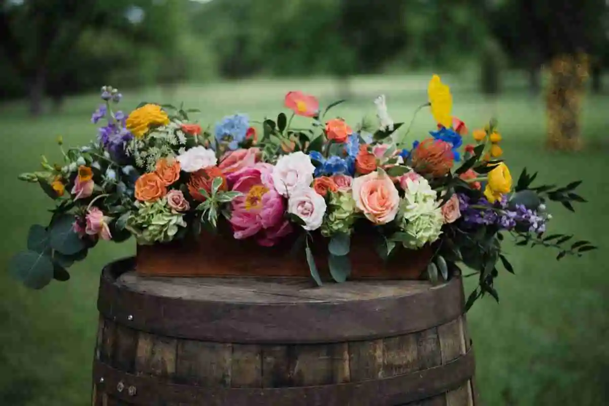 9 Tips To Growing Your Own Flowers For Your Wedding 2 wedding floral pedestal arrangement Growing Your Own Flowers For Your Wedding